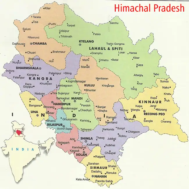 himachalpradesh map
